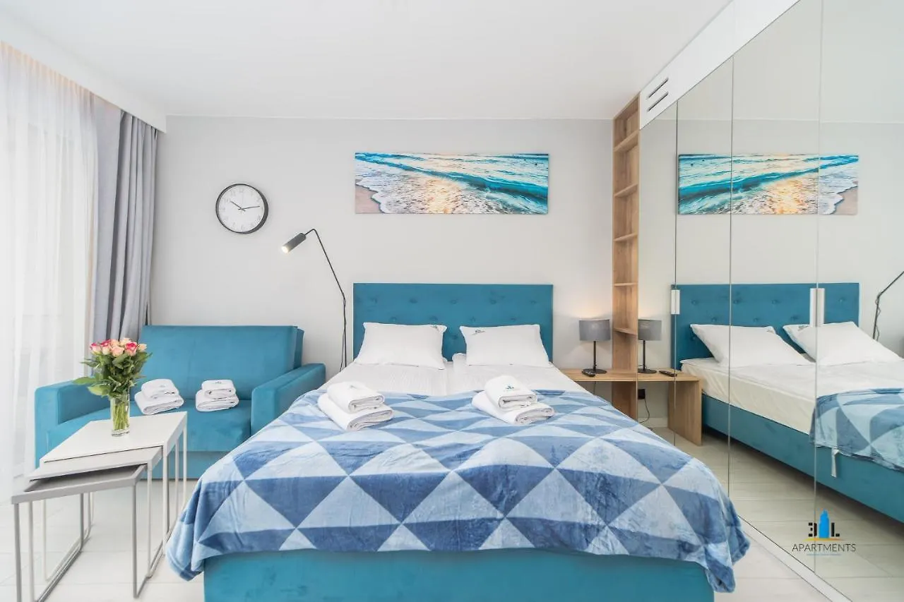 3L Apartments Kasprowicza 20Ab - Darmowy Basen, Sauna, Silownia, Jacuzzi, Bawialnia Колобжег 0*,  Польша